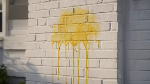 jak zmyć jajko z elewacji