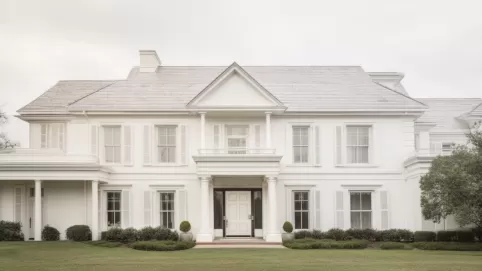 Odcienie bieli elewacja