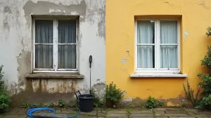 Samodzielne Mycie elewacji