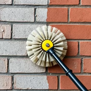 Szczotka obrotowa do mycia elewacji